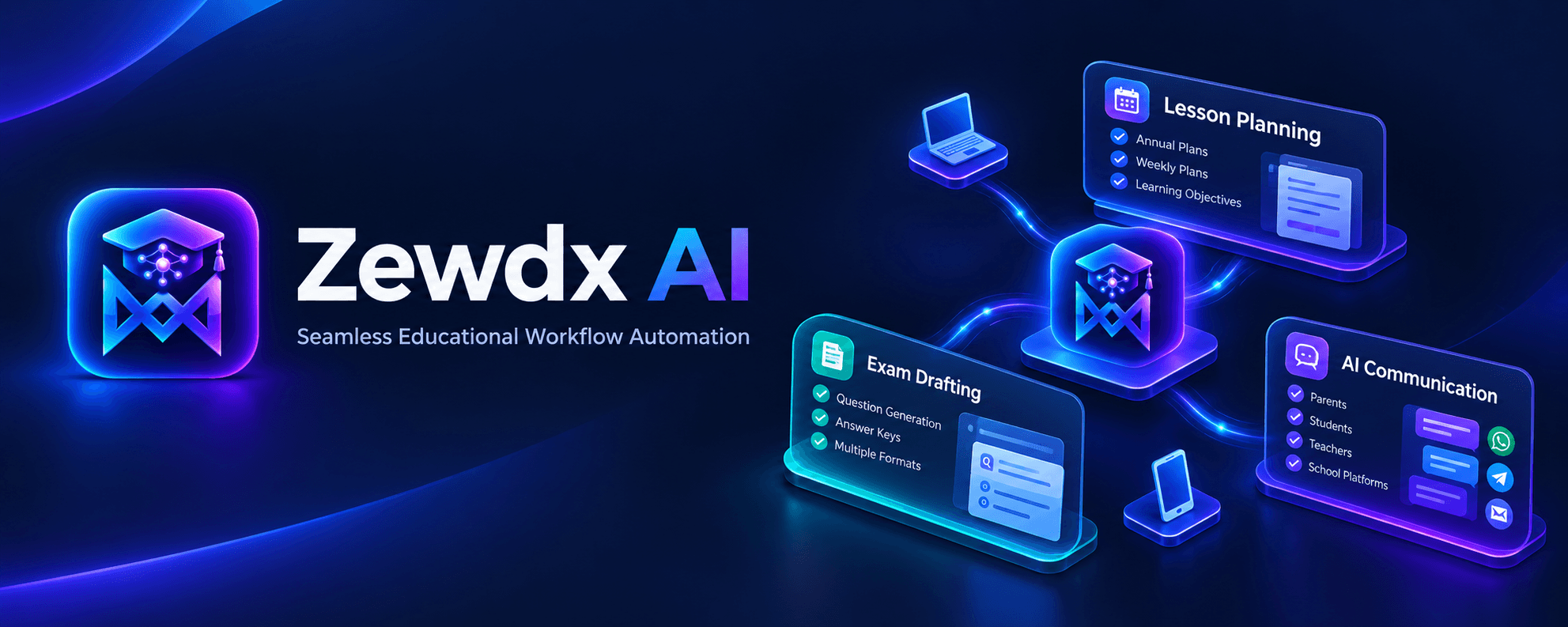 ZewdX AI — Universal Workflow Automation Extension Production View